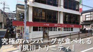 夙川駅近くで食べれる究極のハンバーグ『夙川トリニティ』