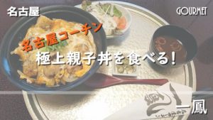 極上親子丼を食べに名古屋まで!「一鳳」で名古屋コーチンを味わう